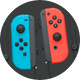 Joy-Cons item sticker for the Nintendo Switch trophy in the Trophy Creator application