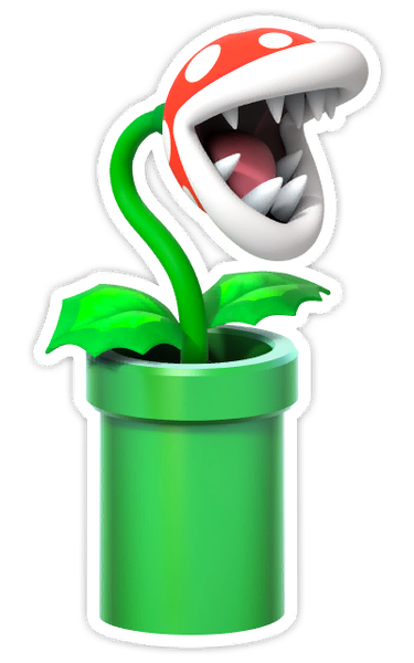 File:PiranhaPlant Jamboree Sticker.png