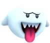 In-game render of the Mega Boo enemy in Super Mario Galaxy 2.