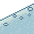 The Super Mario World underwater Gentle Slope