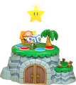 A doorway to the Mario Party mode (Jamboree TV)