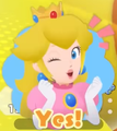 Princess Peach "Yes!"