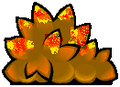Burning variation of the above bush.
