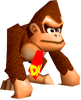 A render of Donkey Kong in Super Smash Bros.