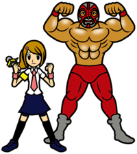 Reporter & Wrestler spirit from Super Smash Bros. Ultimate.