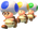 Artwork of the Toad Brigade from Captain Toad: Treasure Tracker.