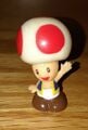 A finger puppet of Toad from Mario Party 7 by Tomy