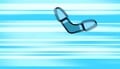 Mona's Boomerang thrown by her