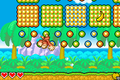 The first level of the game, Banana Bungalow