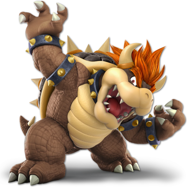 File:Bowser Black SSBU.png - Super Mario Wiki, the Mario encyclopedia