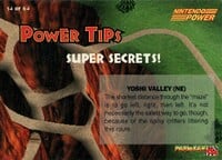 One of the Mario Kart 64 Collectible Trading Cards.