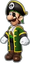 Luigi's Pirate Outfit icon in Mario Kart Live: Home Circuit