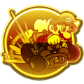 Mario Kart Tour (badge, with Mario)