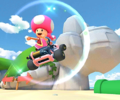 Thumbnail of the Bowser Cup challenge from the New York Tour; a Do Jump Boosts challenge set on N64 Koopa Troopa Beach (reused as the Roy Cup's bonus challenge in the Peach Tour)