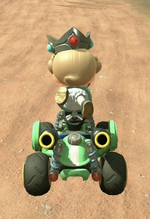 Baby Rosalina performing a trick.
