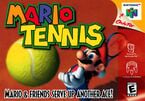 North American box art for Mario Tennis on Nintendo 64