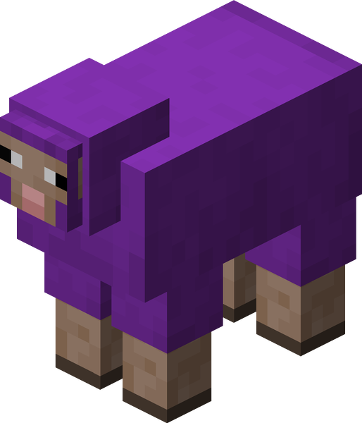File:Minecraft Sheep Purple.png