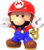 A Mini Mario in Mario vs. Donkey Kong on Nintendo Switch.