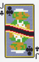 The Jack of Clubs card from the NAP-01 deck.