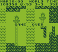Image for "Game Over" from Super Mario Land on Nintendo Music