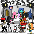 Rhythm Heaven Groove promotional artwork from Nintendo Today!