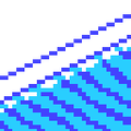 The Super Mario Bros. 3 night snow Gentle Slope