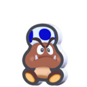 Goomba Blue Toad Standee from Super Mario Bros. Wonder