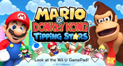 Tipping Stars Title Screen on Wii U
