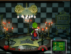 The Astral Hall in Luigi's Mansion