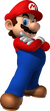 Artwork of Mario for Dance Dance Revolution: Mario Mix (also used for Mario & Sonic at the Olympic Games and Mario Kart Wii)