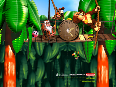 Desktop Clock - Donkey Kong