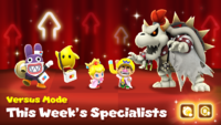 Eleventh week's specialists