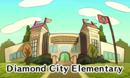 Diamond City Elementary in WarioWare Gold