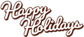 Happy holidays