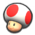 Toad's icon from Mario Kart Tour