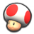 Toad's icon from Mario Kart Tour
