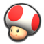 Toad's icon from Mario Kart Tour