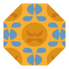 A sticker from Mario Kart World