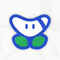 A sticker in Mario Kart World