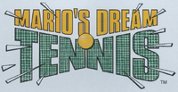 Pre-release logo of Mario's Tennis