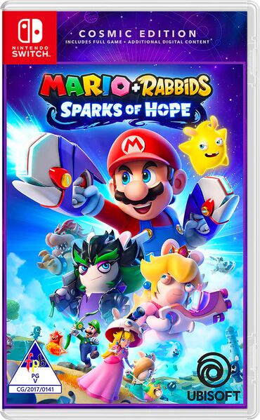 File:Mario + Rabbids Sparks of Hope Cosmic Edition South Africa boxart.jpg