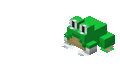 Green Kleptoad (Super Mario Mash-up, eating)