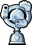 Chain Cup item sticker for the Mario Strikers: Battle League trophy in the Trophy Creator application