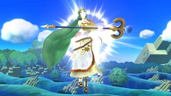 Palutena's Warp in Super Smash Bros. for Wii U.