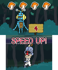 The Speed Up! prompt