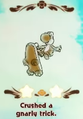 "Crushed a gnarly trick." discovery from Snurfboard Habitat in Yoshi and the Mysterious Book