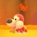 A Hot Dog, in Yoshi's Woolly World.
