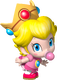 Artwork of Baby Peach for Mario Kart Wii (also used in Mario Super Sluggers and Mario Kart Tour)