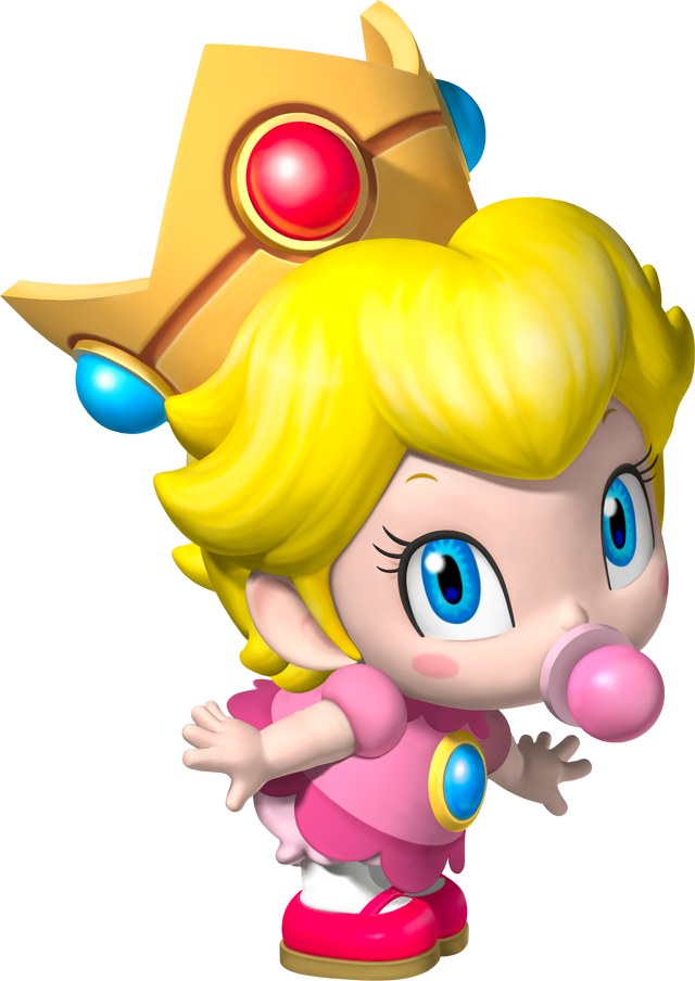 peach and mario have a baby