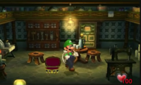 The Butler's Room in the Nintendo 3DS remake.